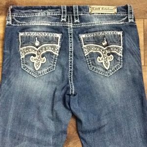 Women’s Rock Revival Diella Easy Boot Jeans Sz. 33